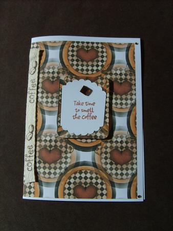 Coffee Themed Backing Sheet 3 by ANGELA STYLES