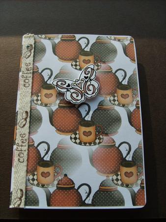 Coffee Themed Backing Sheet 1 by ANGELA STYLES