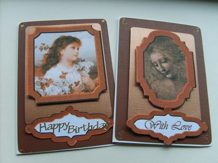 Wood Framed Cameo by ANGELA STYLES