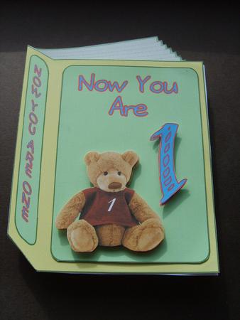 Now You Are One Faux Book Card Kit by ANGELA STYLES
