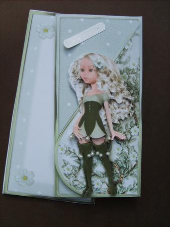 Winter Wood Nymph Teardrop Card Kit by ANGELA STYLES