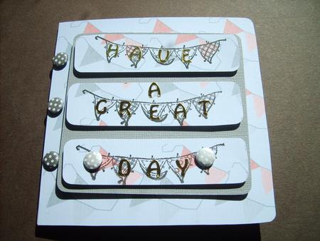 Banner Bunting Backing by ANGELA STYLES