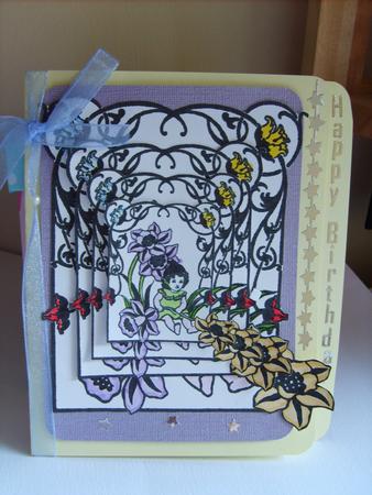 Art Nouveau Fairies Digital Stamps 2 by ANGELA STYLES