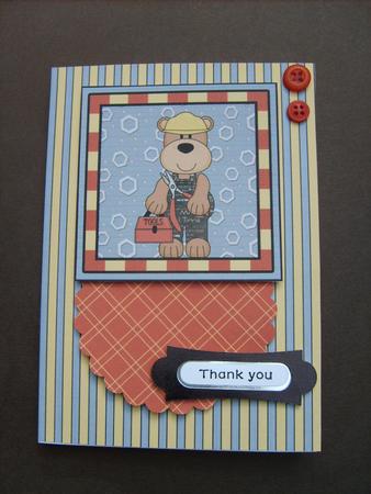 Daddy Bear Lets Fix It Toppers by ANGELA STYLES