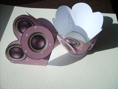 Cupcake Wrappers - Amethyst Gems by ANGELA STYLES