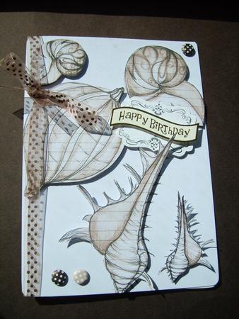 Seashells 1 ~ Digital Stamping by ANGELA STYLES