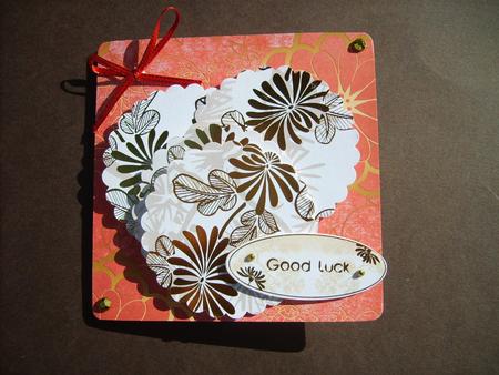 Oriental Peonies 1 Matching A4 Backing Paper by ANGELA STYLES