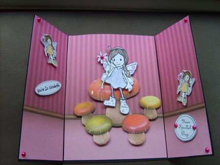 Poppy the Pixie Digital Stamp by ANGELA STYLES
