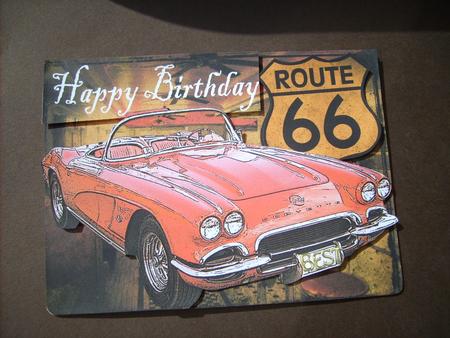 Chevy Americana A4 Card Front by ANGELA STYLES