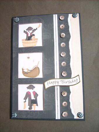 A Pirates Life 2 - Window Box Card Front by ANGELA STYLES