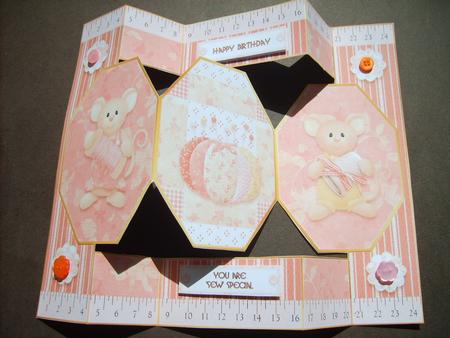 Sew Special Octagon Pop Up Card by ANGELA STYLES