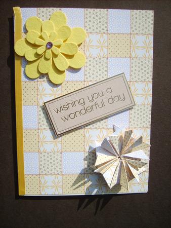 Quilted Paper Yellow by ANGELA STYLES