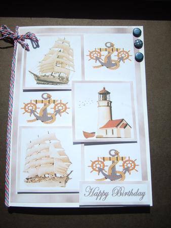 Three Squares - Ships by ANGELA STYLES