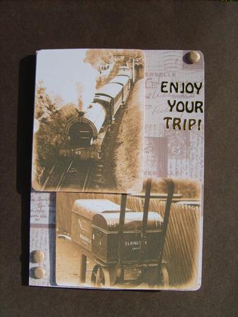 Vintage Steam Railway by ANGELA STYLES