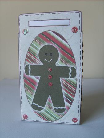 Gingerbread Man Bag by ANGELA STYLES