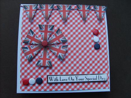 Union Flag (jack) Bunting by ANGELA STYLES