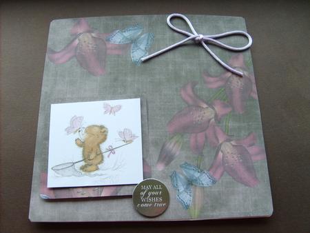 Lily Butterfly Tea Colour Scrapbooking Paper Kit by ANGELA STYLES
