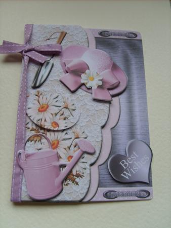 Garden Party Card Topper by ANGELA STYLES