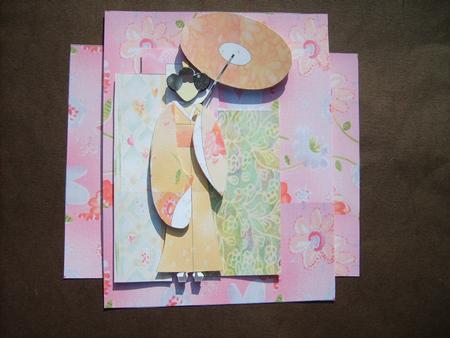 Geisha with Parasol 2 by ANGELA STYLES