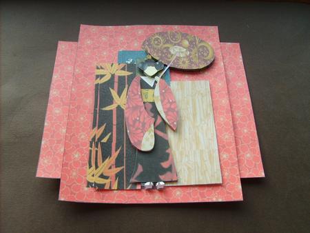 Geisha with Parasol by ANGELA STYLES