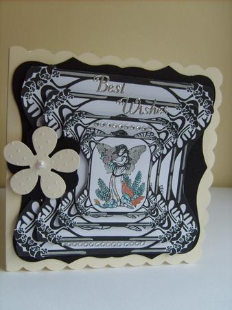 Art Nouveau Fairies Digital Stamps 3 by ANGELA STYLES