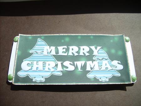 Funky Christmas Trees & Text 3 Large Toppers 2 by ANGELA STYLES