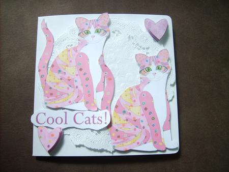 Calico Cat Pink by ANGELA STYLES