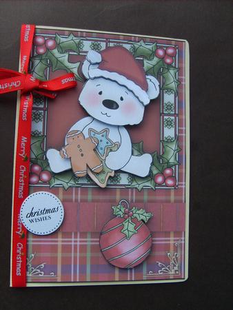 Christmas Cookie Polar Bear by ANGELA STYLES