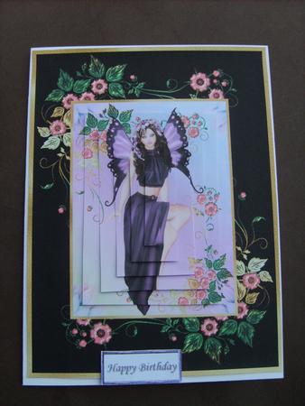 Fairy in Lilac Pyramage by ANGELA STYLES