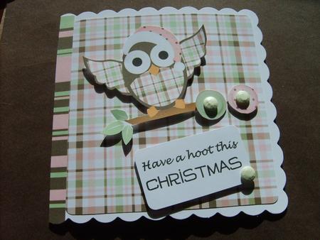Christmas Hoot Kit by ANGELA STYLES