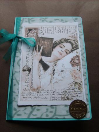 Vintage Leaf Paper by ANGELA STYLES
