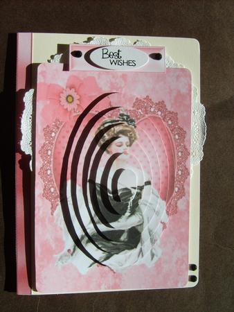 Beautiful Vintage Lady Oval Pyramids by ANGELA STYLES