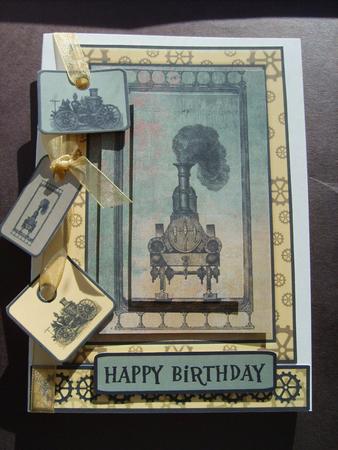 Steampunk Steam Engine by ANGELA STYLES
