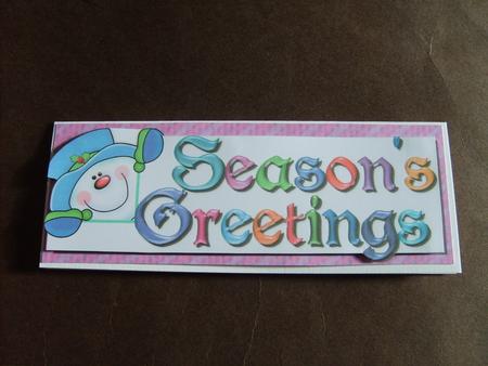 Seasons Greetings by ANGELA STYLES