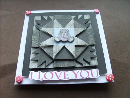 Be Mine Bear Quilt by ANGELA STYLES