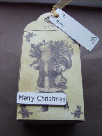 Vintage Santa Bag by ANGELA STYLES
