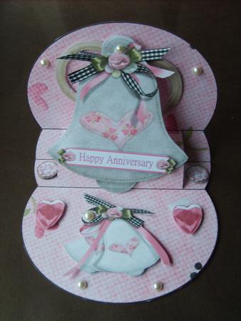 Wedding Anniversary Bell 3D Mini Stepper by ANGELA STYLES