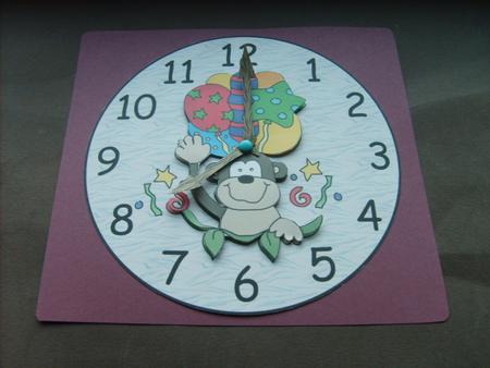 Monkey Clock by ANGELA STYLES