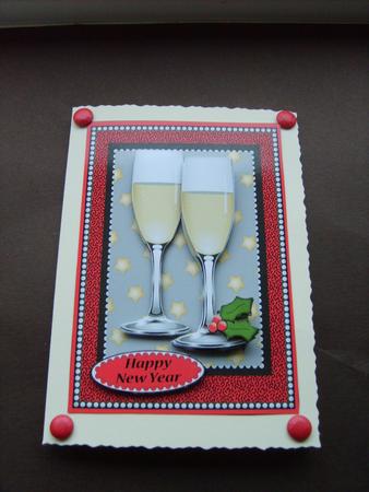 Christmas Champagne (grey) by ANGELA STYLES