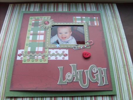 Warm Olive Quick Scrapbook Pages by ANGELA STYLES