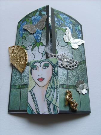 Stain Glass Gate Fold by ANGELA STYLES