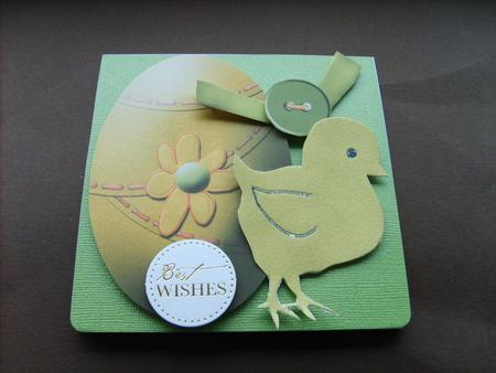 Felt Easter Egg Lamb Chick Card Toppers by ANGELA STYLES