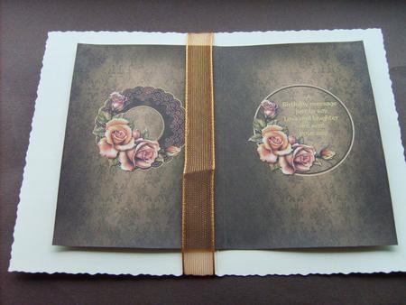 Rustic Roses Insert by ANGELA STYLES
