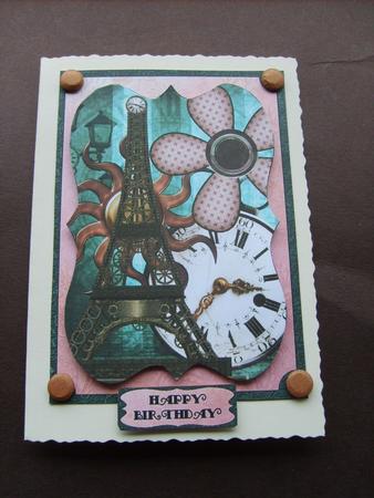 Steampunk Teal & Peach Topper by ANGELA STYLES