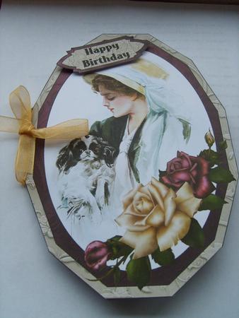 Vintage Polygon Quick Card by ANGELA STYLES