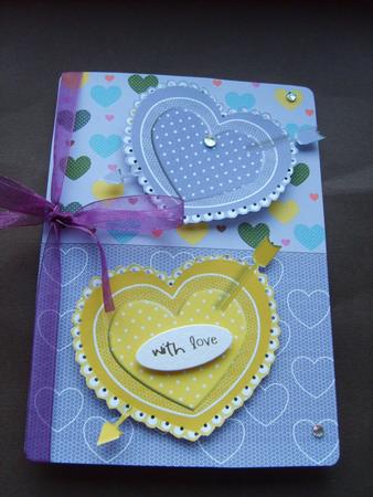 Lacy Hearts Backgrounds Kit by ANGELA STYLES