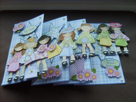 4-fold Card Kit - Shopping Pals by ANGELA STYLES