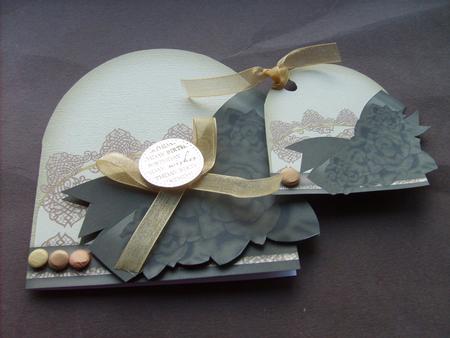 Flapper Hat Birthday Card and Tag by ANGELA STYLES