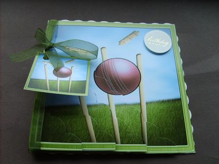 Cricket Scallop Corner Stacker Topper by ANGELA STYLES