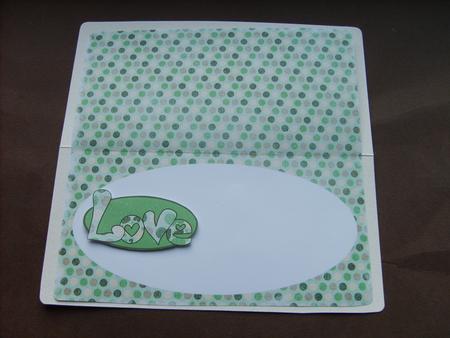 Love Hearts Dl Insert & Tags - Aqua by ANGELA STYLES